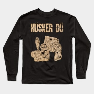 Vintage husker du  fanart Long Sleeve T-Shirt